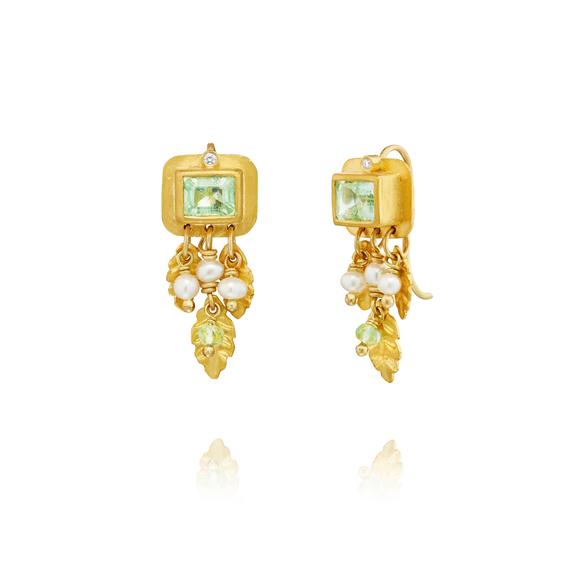 Gold Earrings #23